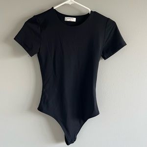 Aritzia Black babaton bodysuit